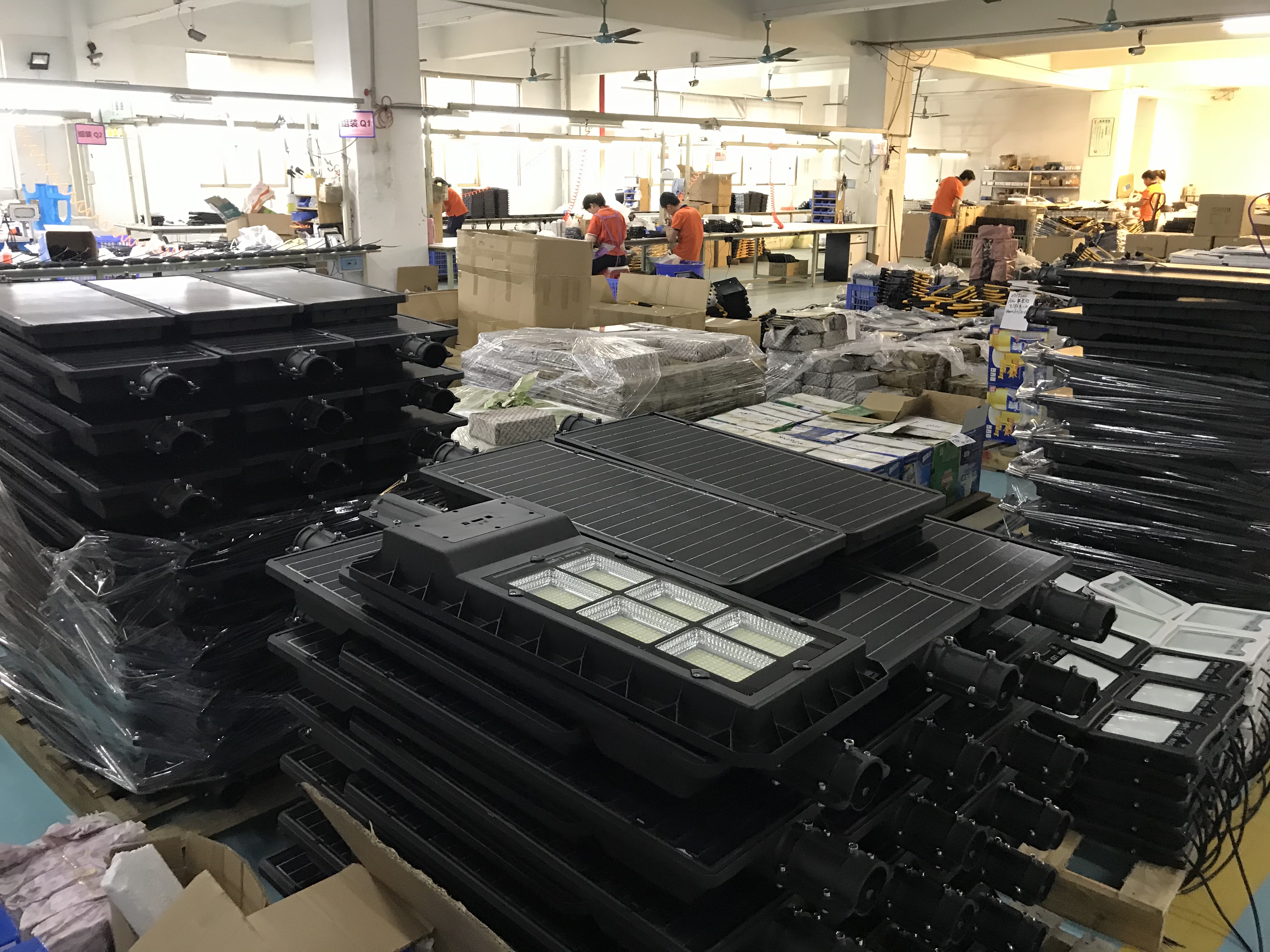 aluminum solar street light production line