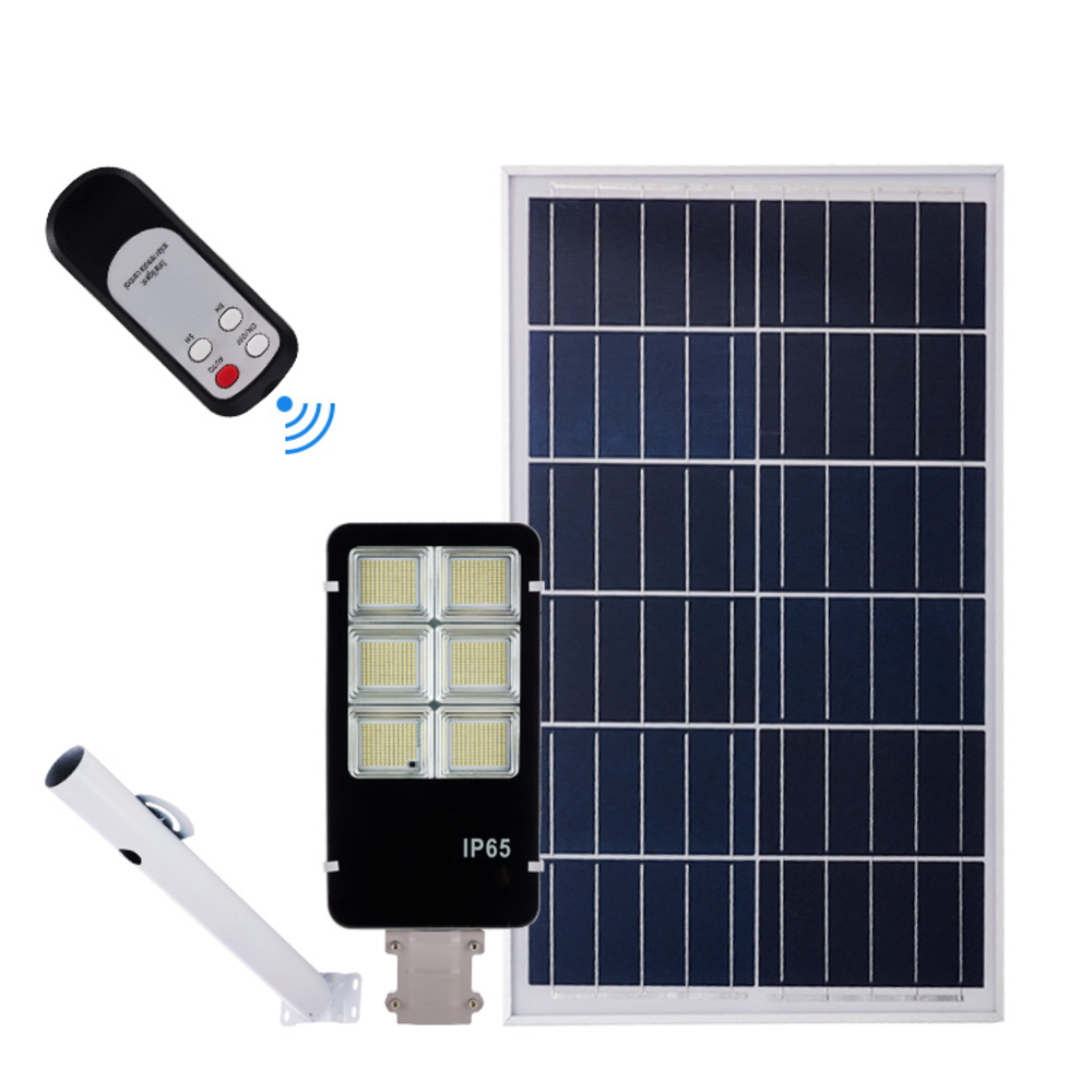 SGS/TUV/BV Verified High Lumen IP66 Solar Street Light for Road High Way Use Project Quality Outdoor Integrated All In One Led Solar Street Lamp