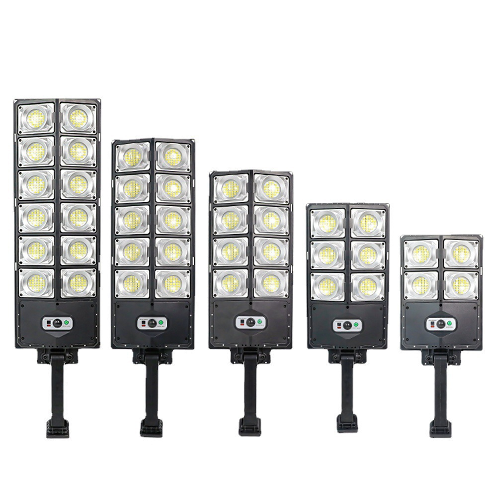 China Manufacturer 1000w Lithium Battery Solar Street Light with Human Detector And Remote Control