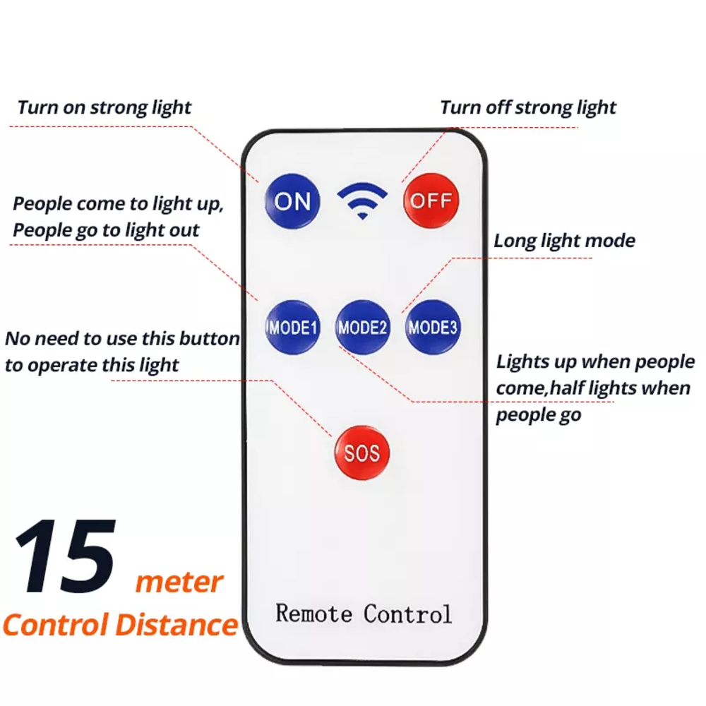 China Manufacturer 1000w Lithium Battery Solar Street Light with Human Detector And Remote Control