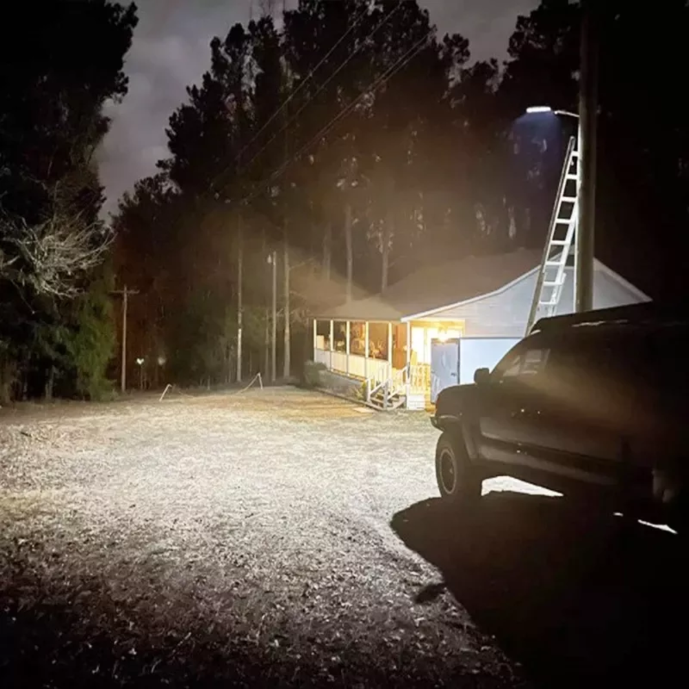 Commercial Grade Outdoor Solar Street Light With Motion Sensor Working Dusk To Down for Yard Parking Lot