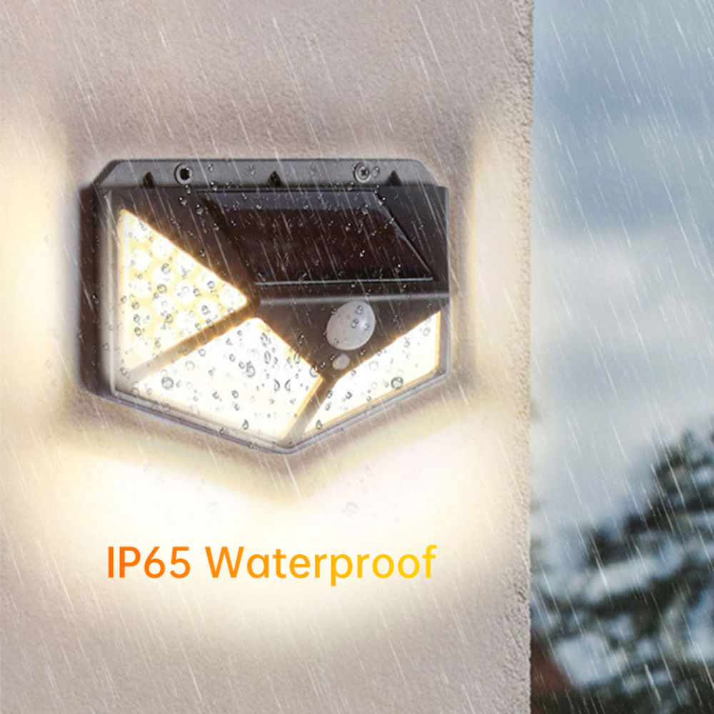 Super Bright Led Remote Control PIR Motion Sensor Outdoor Solar Garden Light
