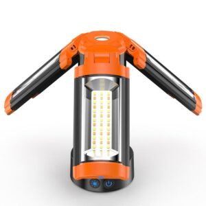 Folding camping light
